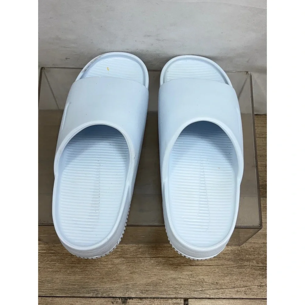Nike‎ Offcourt Men's Light Blue Slide Sandals Size M7 W8